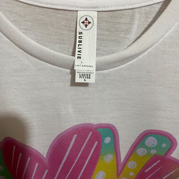 Women's Valentine's Day Love Tee - Picture 3 of 5